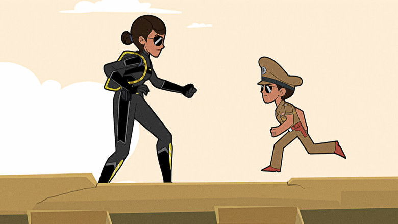 кадр из фильма Little Singham - Black Shadow