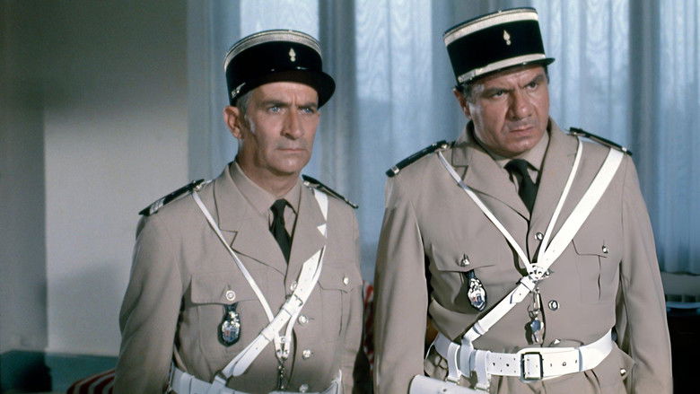 кадр из фильма Жандарм на отдыхе