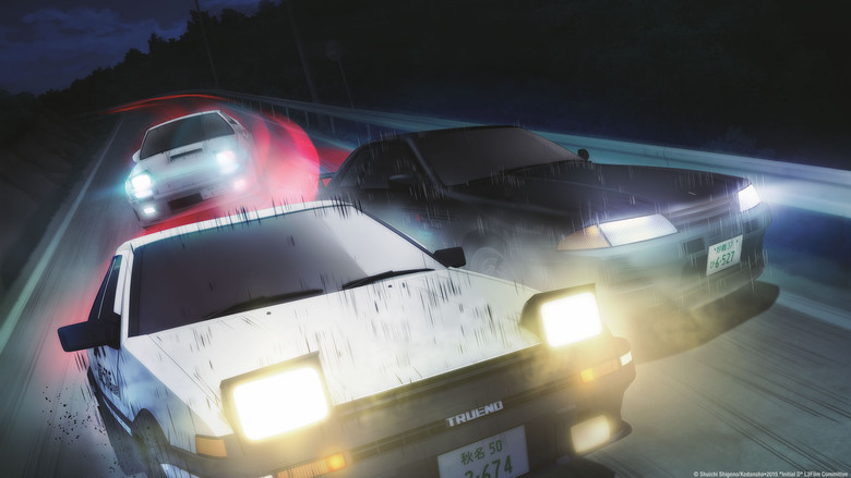 кадр из фильма Новый Initial D. Легенда 2. Гонка