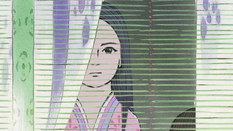 кадр из фильма Сказание о принцессе Кагуя