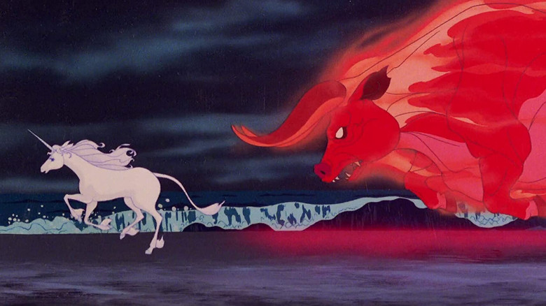 кадр из фильма Последний единорог