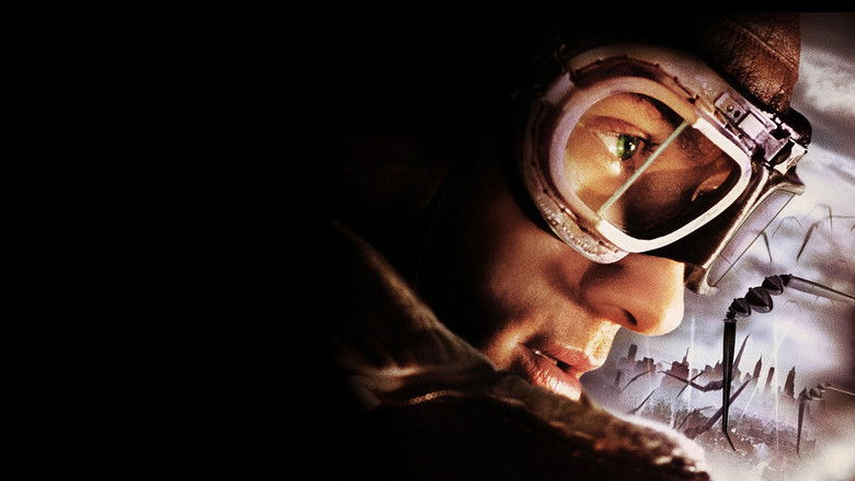 кадр из фильма Небесный капитан и мир будущего