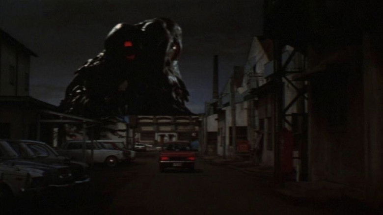 кадр из фильма Годзилла против Хедоры