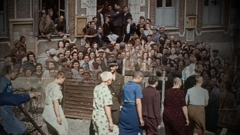 кадр из фильма La France de l'épuration, entre vengeance et justice