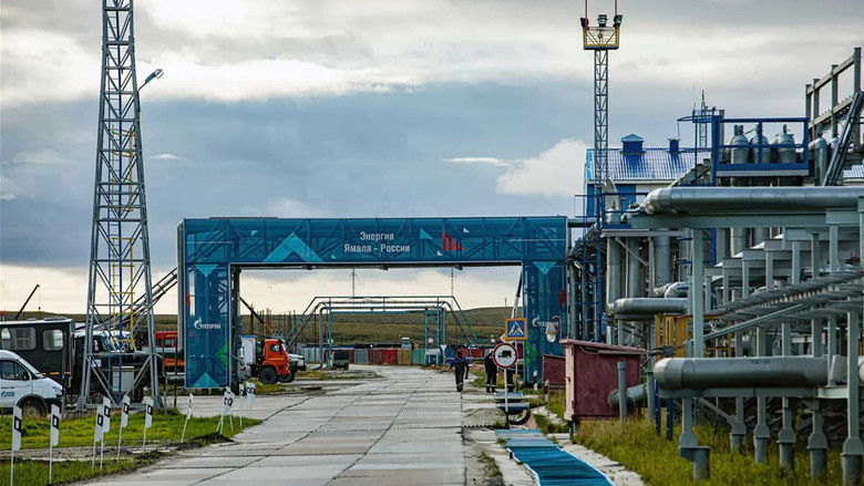 кадр из фильма Gaz russe, la dernière route des Nenets