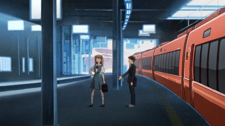 кадр из фильма Специальный памятный показ к тридцатилетию «Евангелиона»