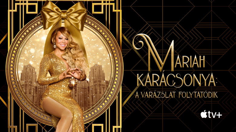 кадр из фильма Рождество с Мэрайей Кэри: волшебство продолжается