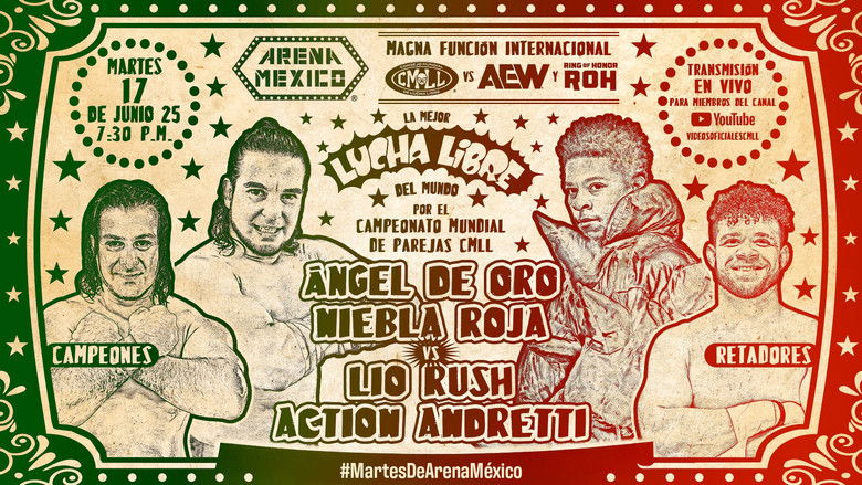 кадр из фильма CMLL Martes Populares - CMLL vs. AEW/ROH