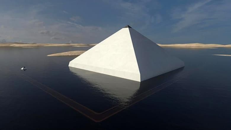 кадр из фильма Egypt floating pyramid