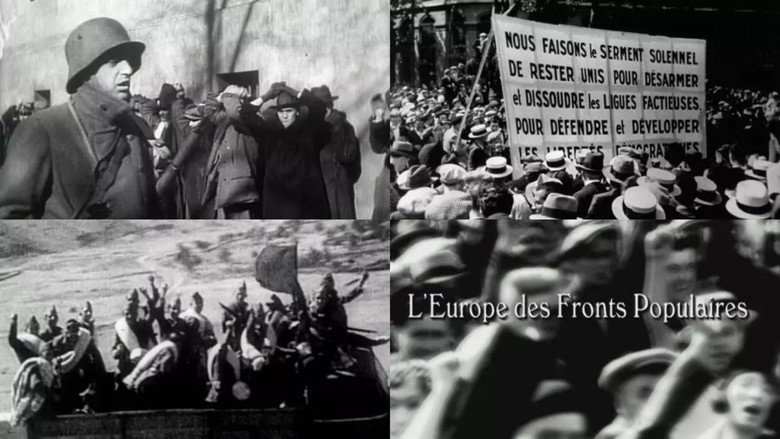 кадр из фильма L'Europe des Fronts Populaires