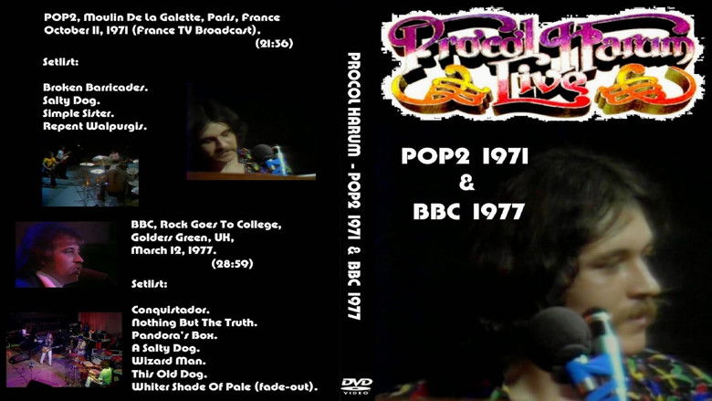кадр из фильма Procol Harum - Live  - POP2 (1971) & BBC (1977)