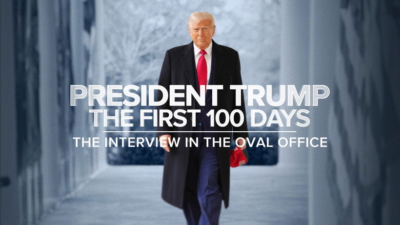 кадр из фильма President Trump the First 100 Days: The Interview in the Oval Office