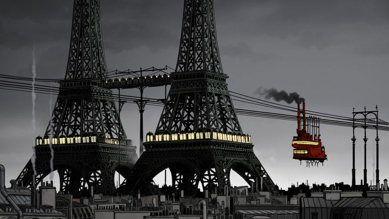 кадр из фильма Аврил и поддельный мир