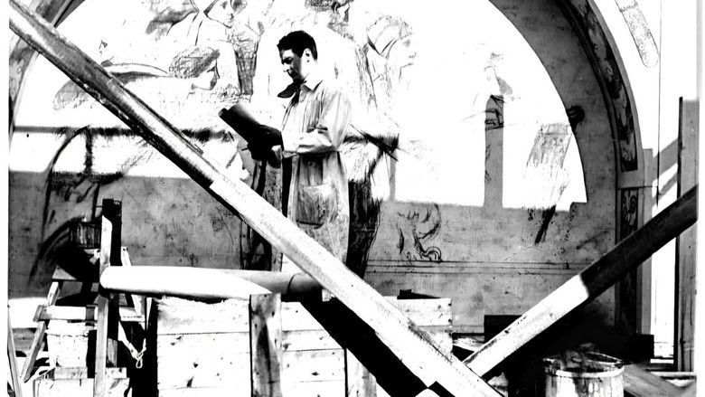 кадр из фильма När konstnärer älska