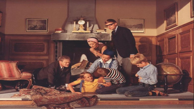 кадр из фильма De fem og spionerne