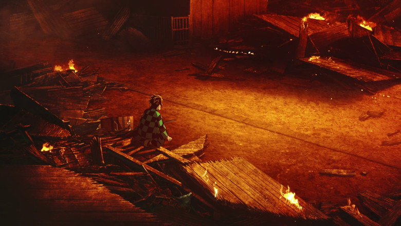 кадр из фильма 鬼滅の刃 遊郭決戦編