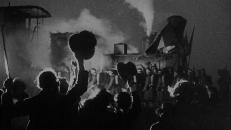 кадр из фильма Новый Вавилон