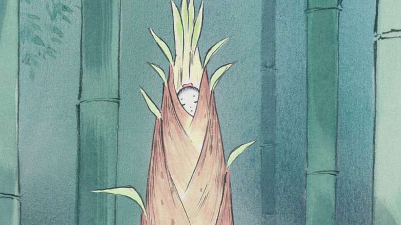 кадр из фильма Сказание о принцессе Кагуя