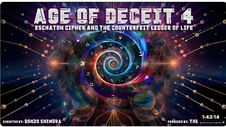 кадр из фильма Age of Deceit 4: Eschaton Cipher and the Counterfeit Ledger of Life