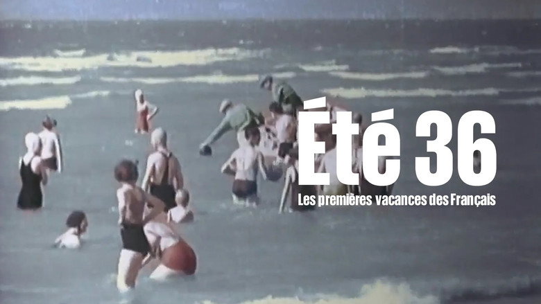 кадр из фильма Été 36, les premières vacances des Français