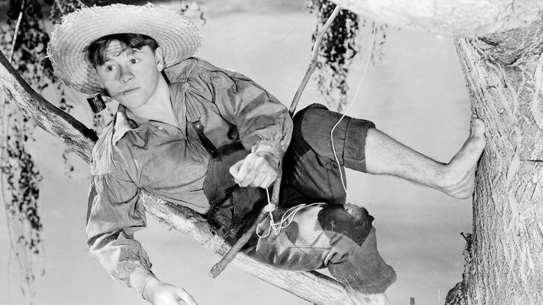 кадр из фильма Приключения Гекельберри Финна