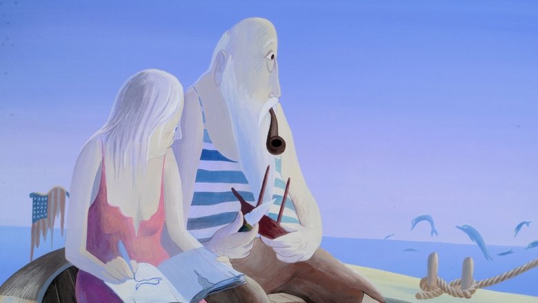 кадр из фильма Путешествие через Атлантику на веслах