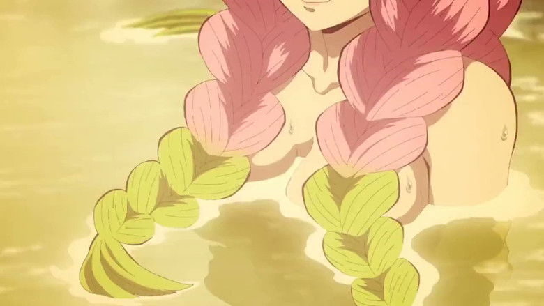 кадр из фильма Клинок, рассекающий демонов: Собрание высших лун и деревня кузнецов