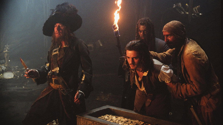 кадр из фильма Пираты Карибского моря: Проклятие Чёрной жемчужины