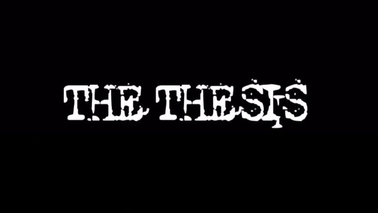 кадр из фильма The Thesis
