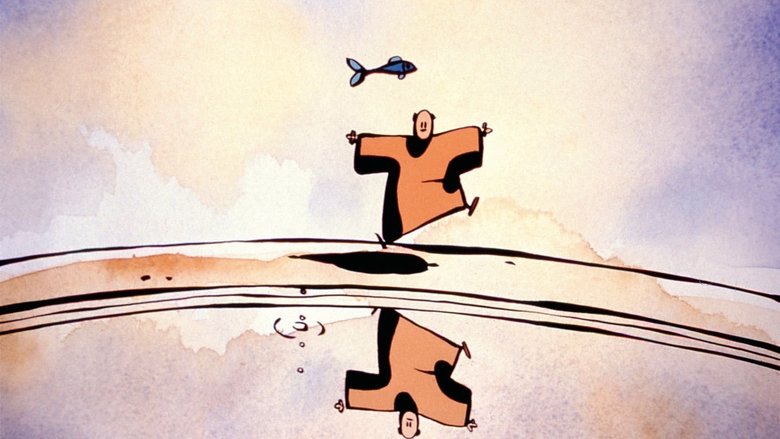 кадр из фильма Монах и рыба