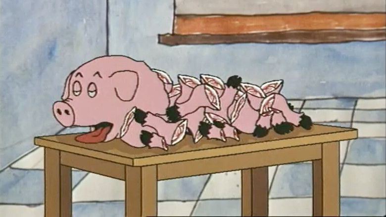 кадр из фильма Janis das Schweinchen Baby