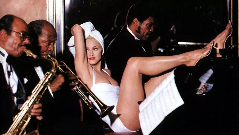 кадр из фильма В постели с Мадонной