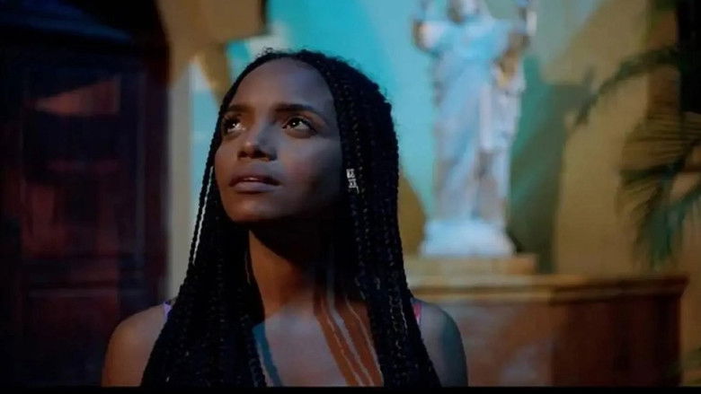 кадр из фильма La balada de los cuervos