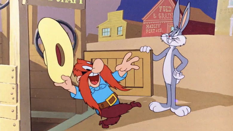 кадр из фильма Багз Банни снова на коне