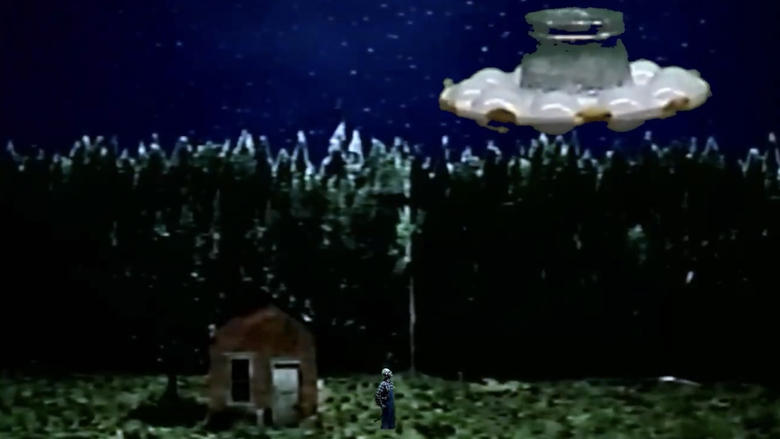 кадр из фильма My Trip to Mars, the Moon, and Venus