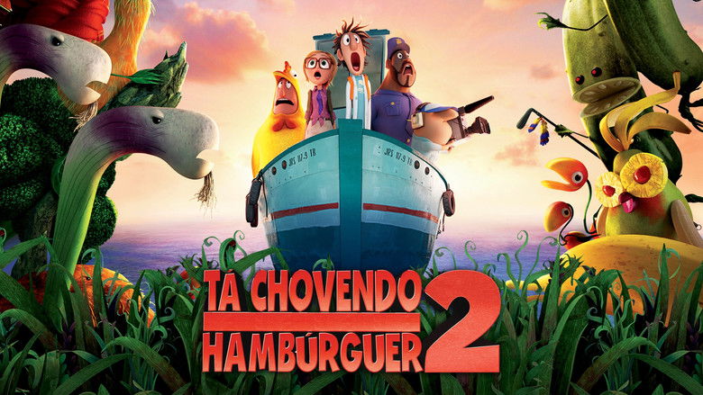 кадр из фильма Облачно, возможны осадки в виде фрикаделек 2: Месть ГМО