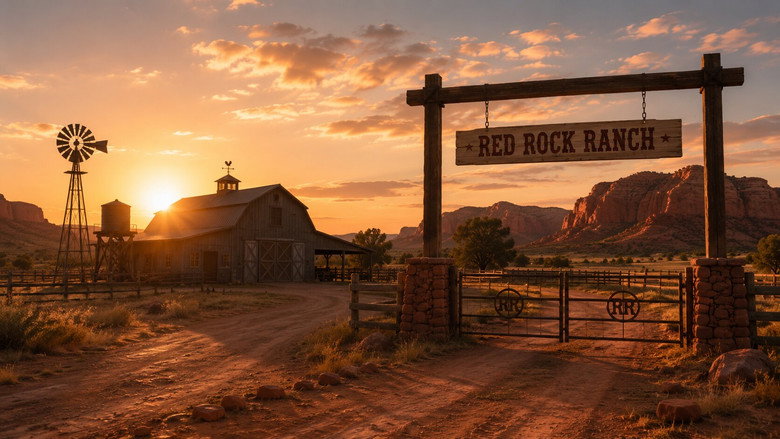 кадр из фильма Red Rock Ranch