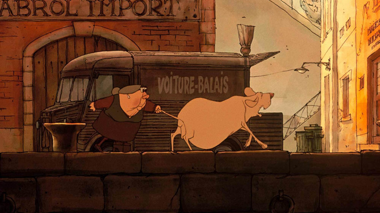 кадр из фильма Трио из Бельвилля