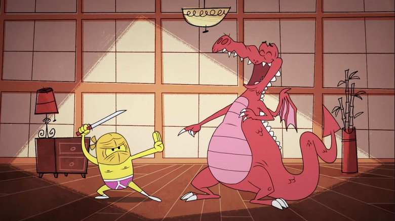 кадр из фильма A Day in the Life of a Golden Ninja