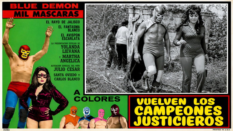 кадр из фильма Vuelven Los Campeones Justicieros