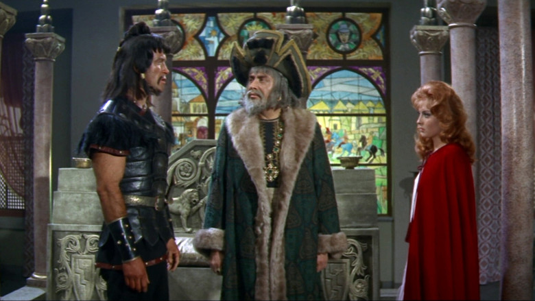 кадр из фильма Maciste nell'inferno di Gengis Khan