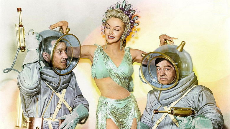 кадр из фильма Эбботт и Костелло отправляются на Марс