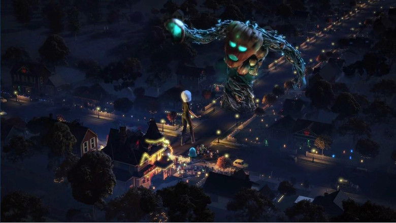 кадр из фильма Монстры против Пришельцев: Нападение тыкв-мутантов