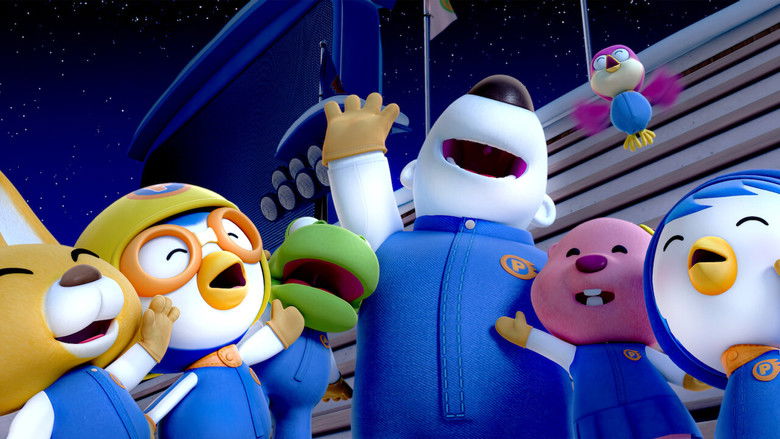 кадр из фильма Пингвиненок Пороро: Большие гонки