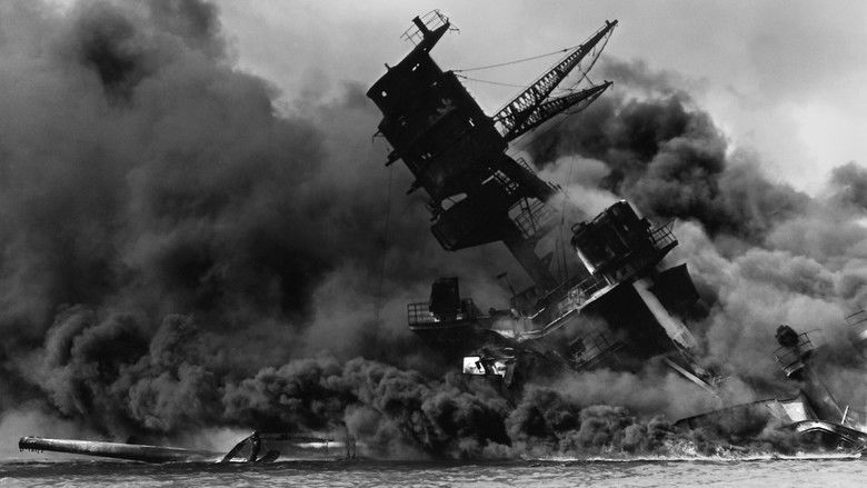 кадр из фильма Pearl Harbor, le monde s'embrase