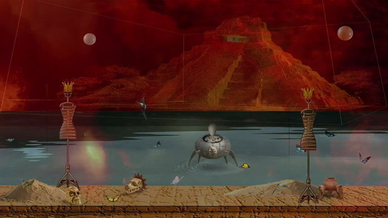 кадр из фильма Vintage Glitch. Cidades para acabar com todos os verões e crepúsculos