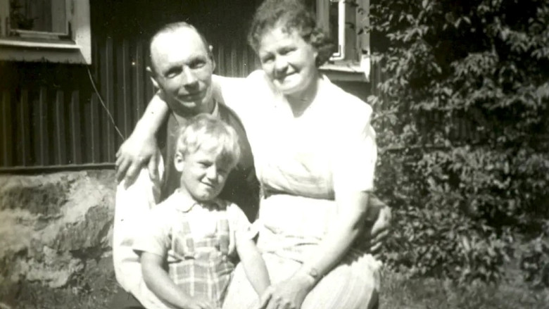 кадр из фильма Oscar och Greta och huset de byggde