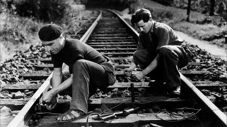 кадр из фильма Битва на рельсах