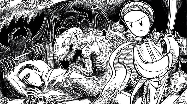 кадр из фильма The Dream-Quest of Unknown Kadath