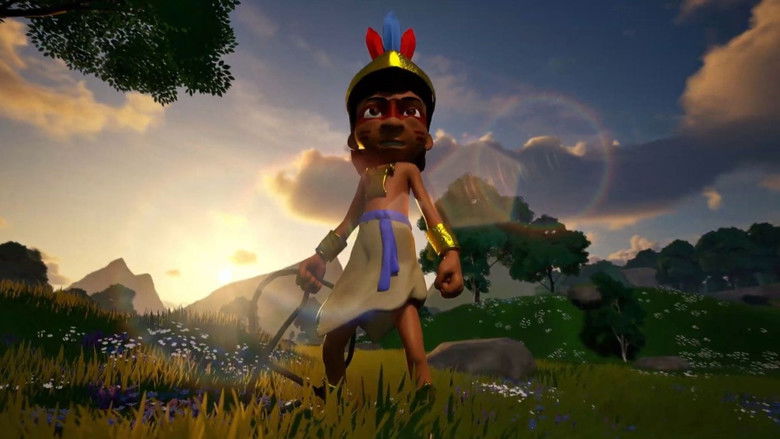 кадр из фильма Ako y el Oscuro Mundo de Atar